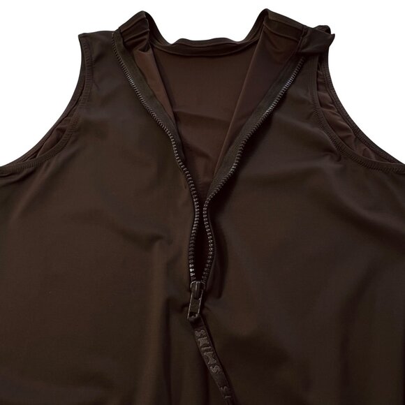 SKIMS Swim Sleeveless One Piece Cocoa 4X - Picture 7 of 12